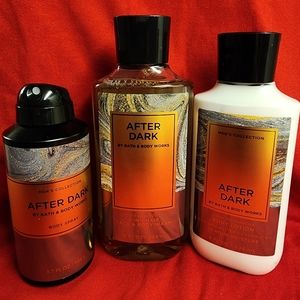 Bath & Body Works Body 3 piece After Dark Collection